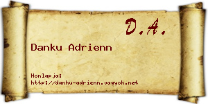 Danku Adrienn névjegykártya